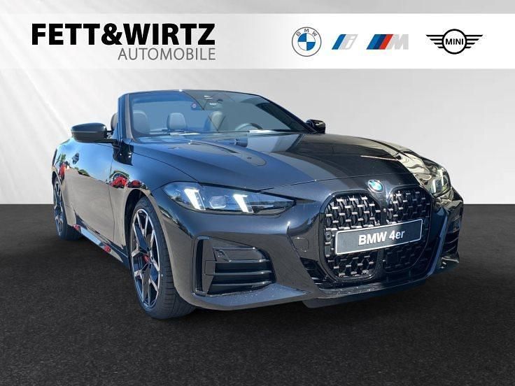 Saphirschwarz metallic Neu 2025 BMW 420 M Sport Cabrio | 60.990 € (Fairer Preis) - Bild 1/3