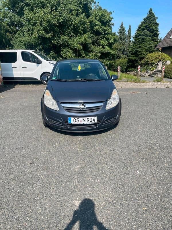 Blau Gebraucht 2008 Opel Corsa Kleinwagen | 699 € (Superpreis) - Bild 1/4