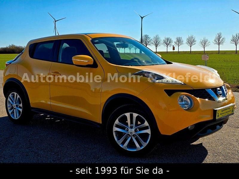 Gebraucht Nissan Juke 116 PS (85 kW) 2017 Gelb SUV