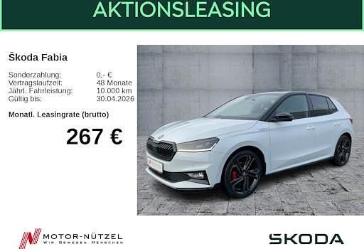 Neu Skoda Fabia 177 PS (130 kW) 2026 Weiß Limousine