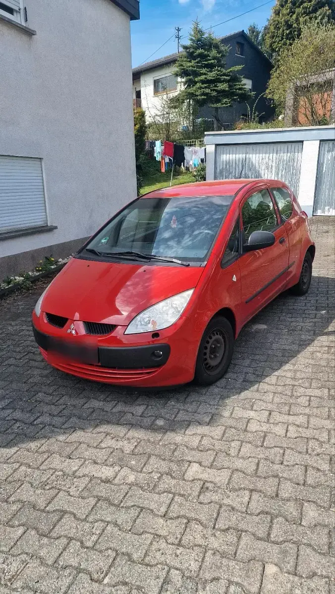 Gebraucht Mitsubishi Colt 95 PS (69 kW) 2004 Rot Kleinwagen
