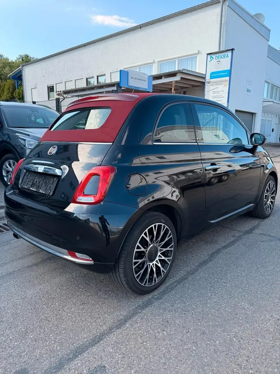 Gebraucht Fiat 500C 104 PS (76 kW) 2017 Schwarz Cabrio