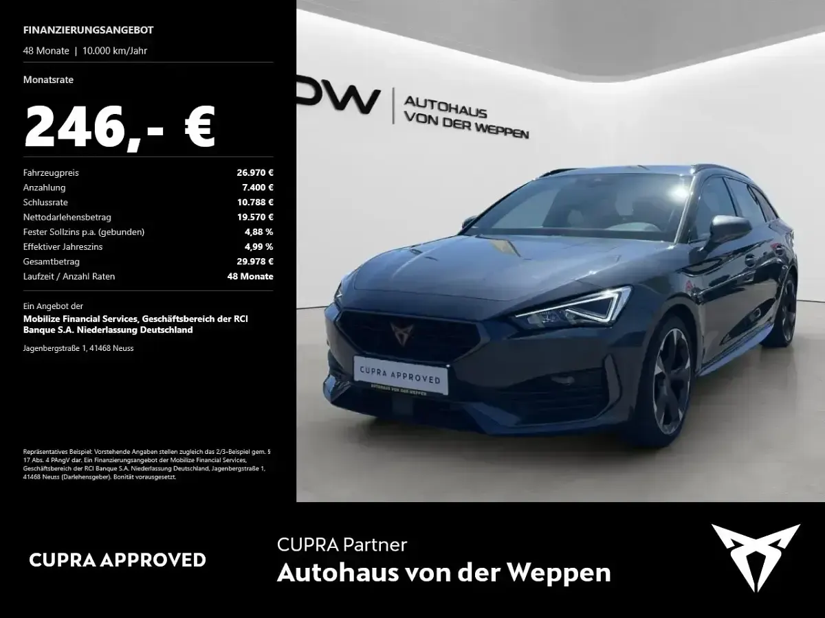 Gebraucht Cupra Leon 190 PS (139 kW) 2023 Kombi