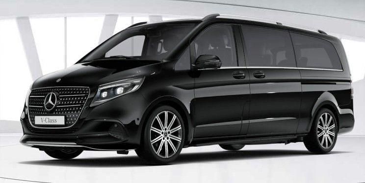 Schwarz Gebraucht 2025 Mercedes V300 Avantgarde Van / Kleinbus | 77.990 € (Guter Preis) - Bild 1/1