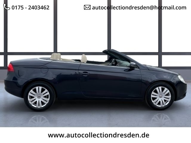 Gebraucht VW Eos Comfortline 160 PS (117 kW) 2009 Blau Cabrio