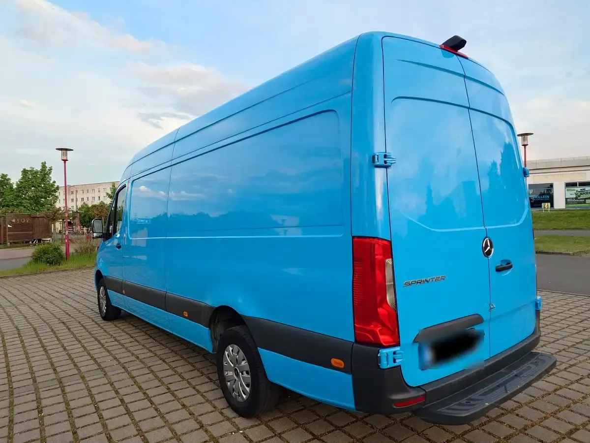 Occasion Mercedes Sprinter 170 ch (125 kW) 2022 Bleue Van