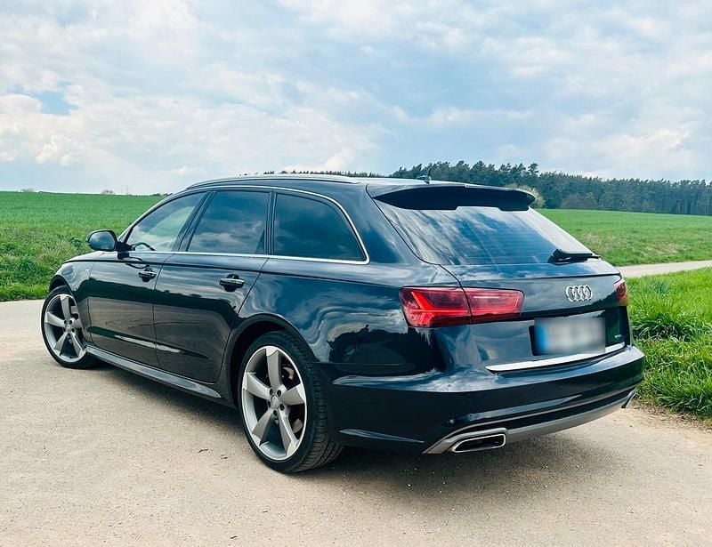 Second-hand Audi A6 S-Line 272 CP (200 kW) 2016 Albastru Break