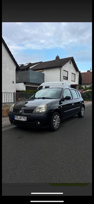 Schwarz Gebraucht 2005 Renault Clio II Kleinwagen | 800 € - Bild 1/4