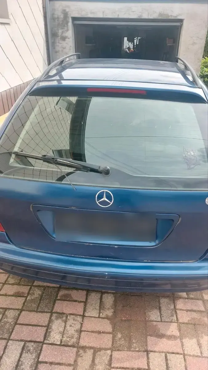 Gebraucht Mercedes C200 2004 Blau Kombi