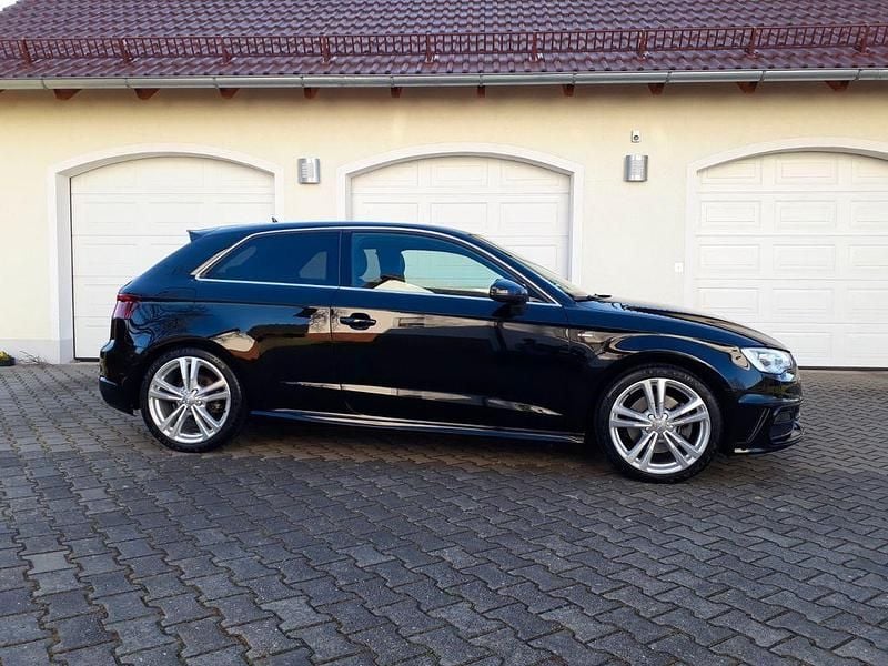 Schwarz Gebraucht 2015 Audi A3 S-Line Limousine | 12.900 € (Guter Preis) - Bild 1/4
