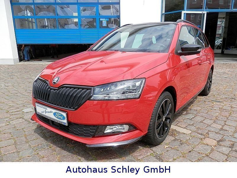 Rot Gebraucht 2019 Skoda Fabia Monte Carlo Kombi | 16.990 € (Fairer Preis) - Bild 1/4