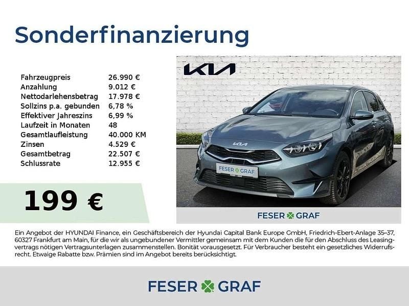 Gebraucht Kia Ceed Platinum 160 PS (117 kW) 2023 Yucca stahlgrau Kleinwagen