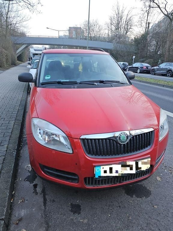 Gebraucht Skoda Fabia 60 PS (44 kW) 2010 Rot Kombi