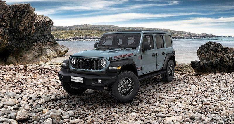 Grau Neu 2025 Jeep Wrangler Unlimited Sahara SUV | 64.990 € (Fairer Preis) - Bild 1/4