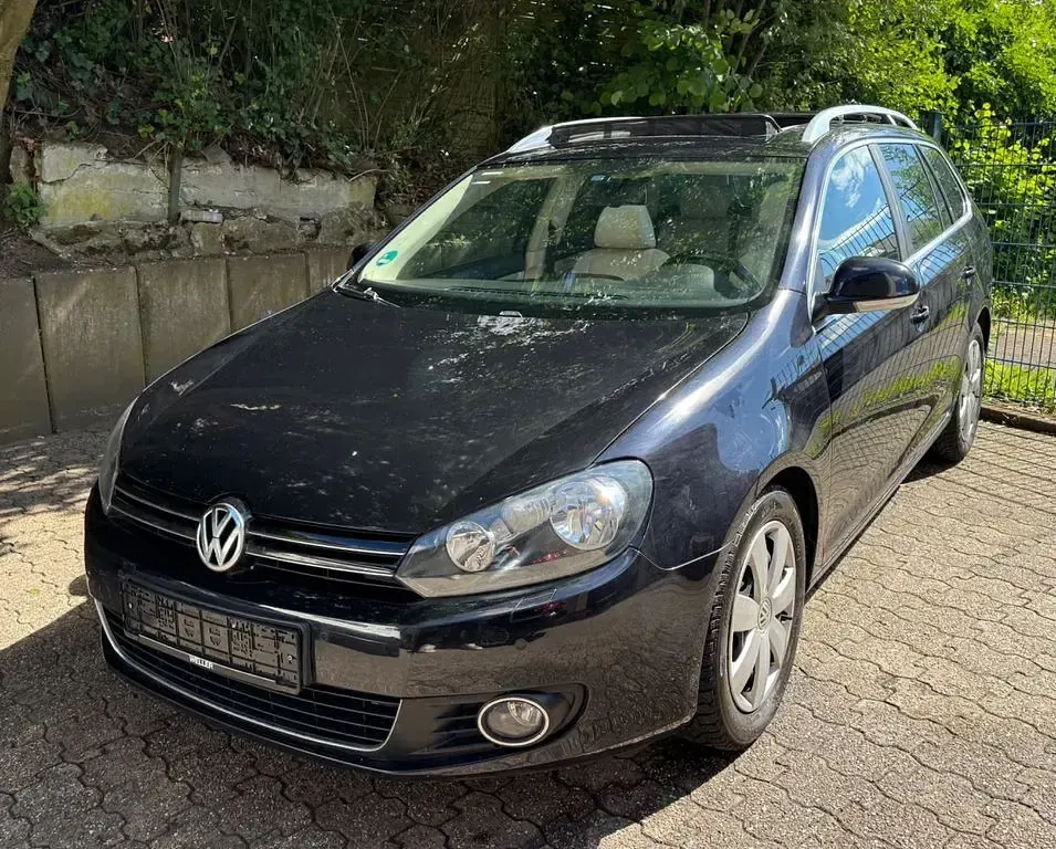 Gebraucht VW Golf VII Highline 140 PS (102 kW) 2012 Schwarz Kombi