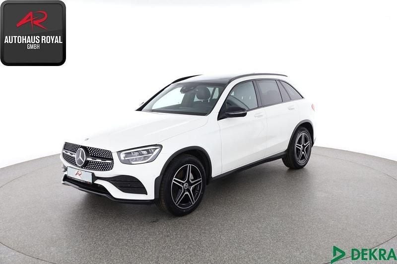 Weiß Gebraucht 2022 Mercedes GLC400d AMG SUV | 42.680 € (Superpreis) - Bild 1/4