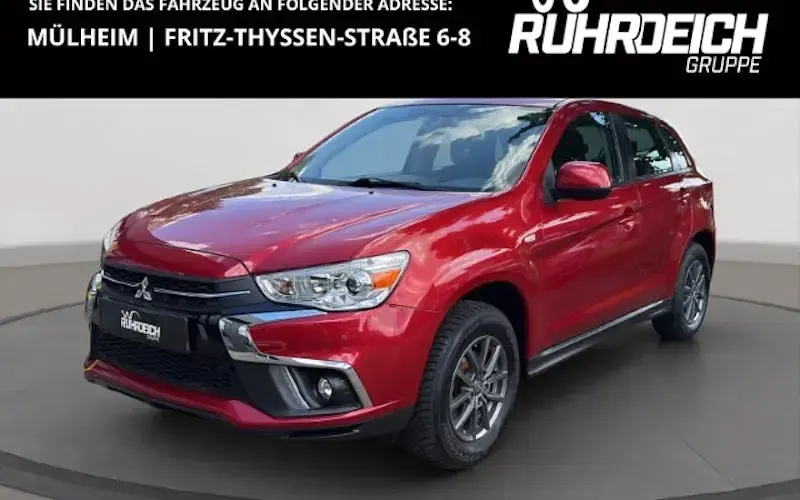 Gebraucht Mitsubishi ASX Diamant Edition 117 PS (86 kW) 2019 Rot SUV