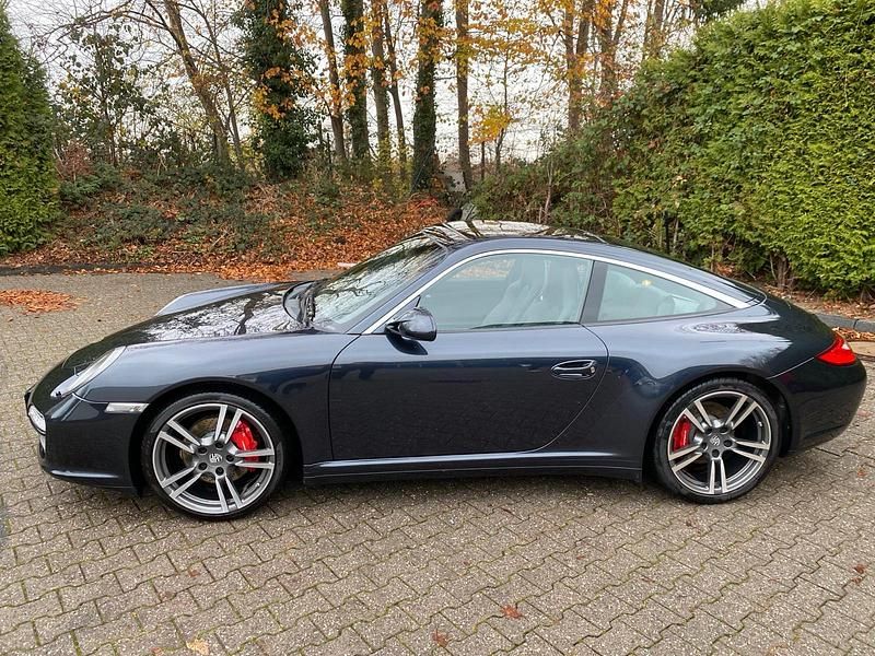 Blau Gebraucht 2010 Porsche 911 Targa 4S Cabrio | 74.997 € (Etwas zu teuer) - Bild 1/4