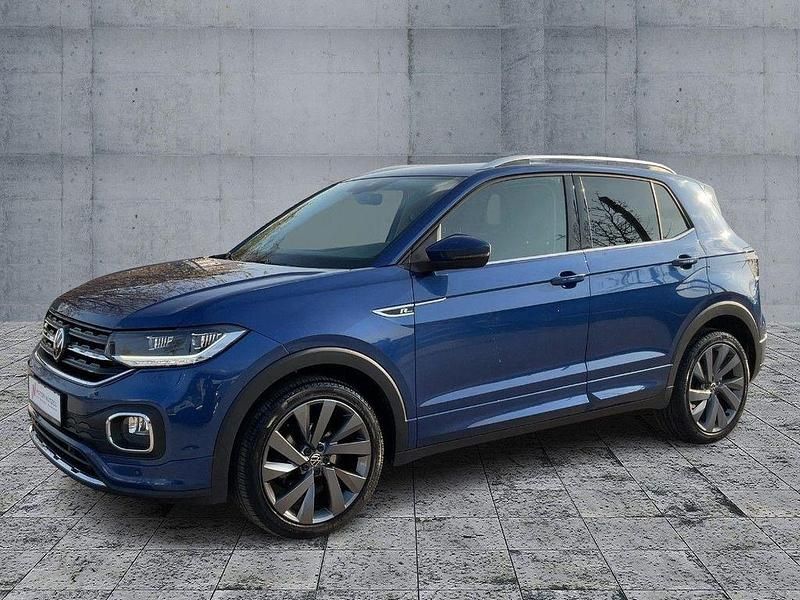Gebraucht VW T-Cross Style 150 PS (110 kW) 2021 Reef blue metallic SUV