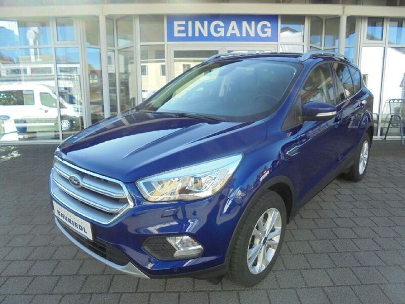 Blau Gebraucht 2017 Ford Kuga Titanium SUV | 13.690 € (Fairer Preis) - Bild 1/4