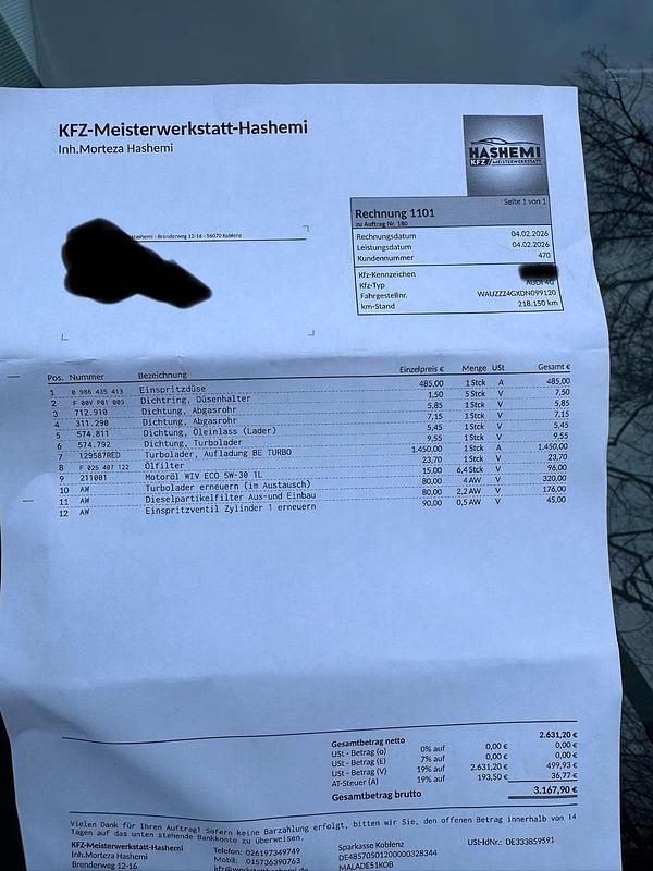 Gebraucht Audi A6 Comfort 204 PS (150 kW) 2013 Limousine