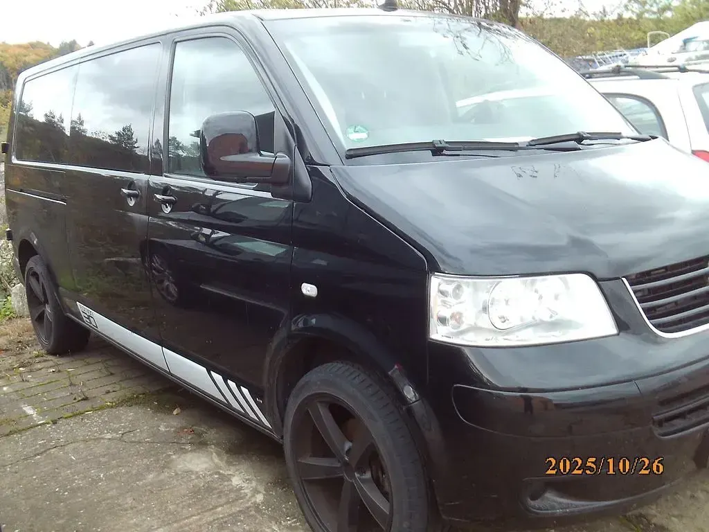Usata VW Transporter 174 CV (127 kW) 2006 Nero Furgone