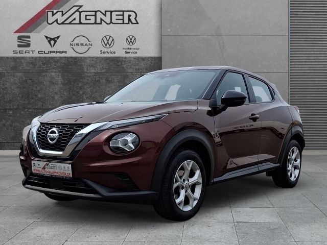 Rot Gebraucht 2020 Nissan Juke Acenta SUV | 14.490 € - Bild 1/4