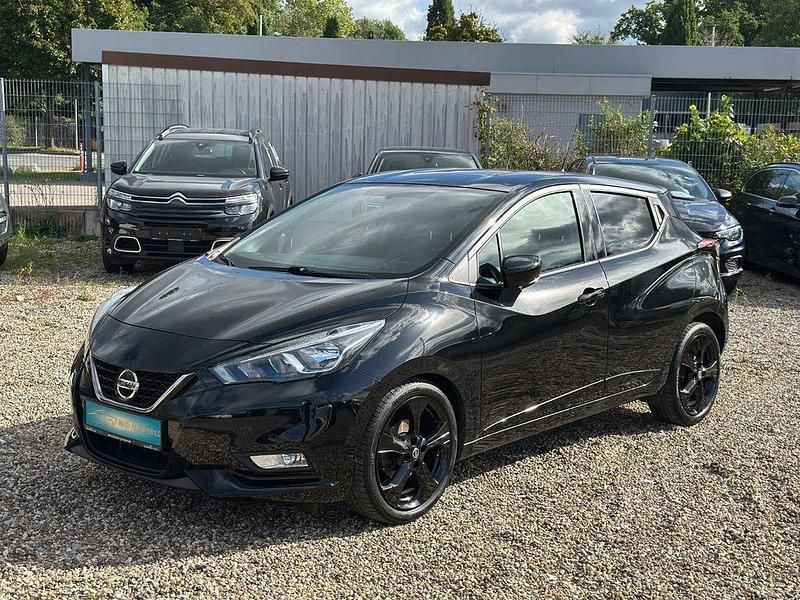 Schwarz Gebraucht 2020 Nissan Micra N-TEC Kleinwagen | 12.600 € (Guter Preis) - Bild 1/4