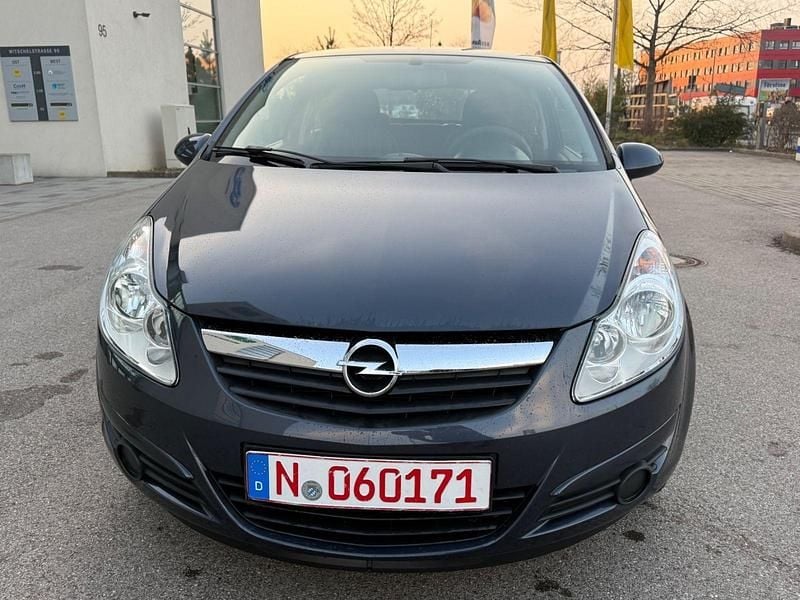 Gebraucht Opel Corsa Edition 60 PS (44 kW) 2009 Blau Kleinwagen