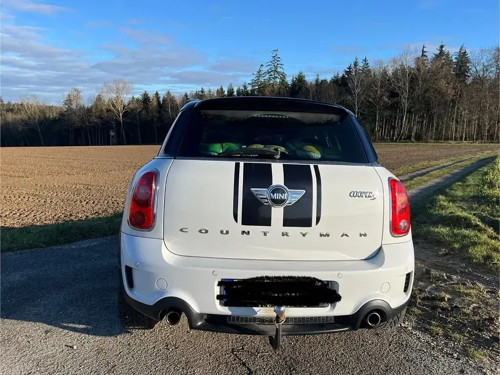 Gebraucht Mini Cooper S Countryman 184 PS (135 kW) 2012 Weiß SUV