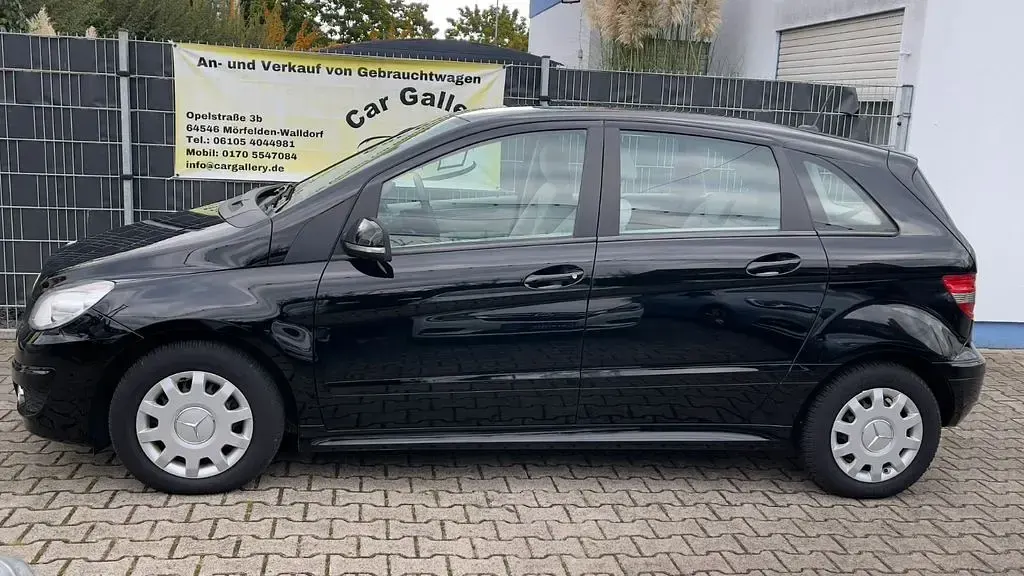 Gebraucht Mercedes B170 116 PS (85 kW) 2009 Schwarz Van / Kleinbus