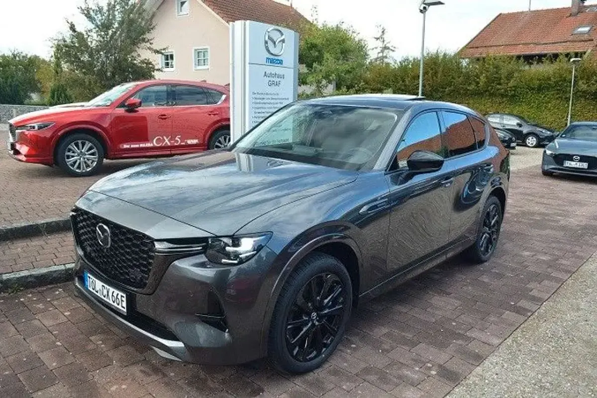 Gebraucht Mazda CX-60 Homura-Line 328 PS (241 kW) 2024 Machine grey SUV