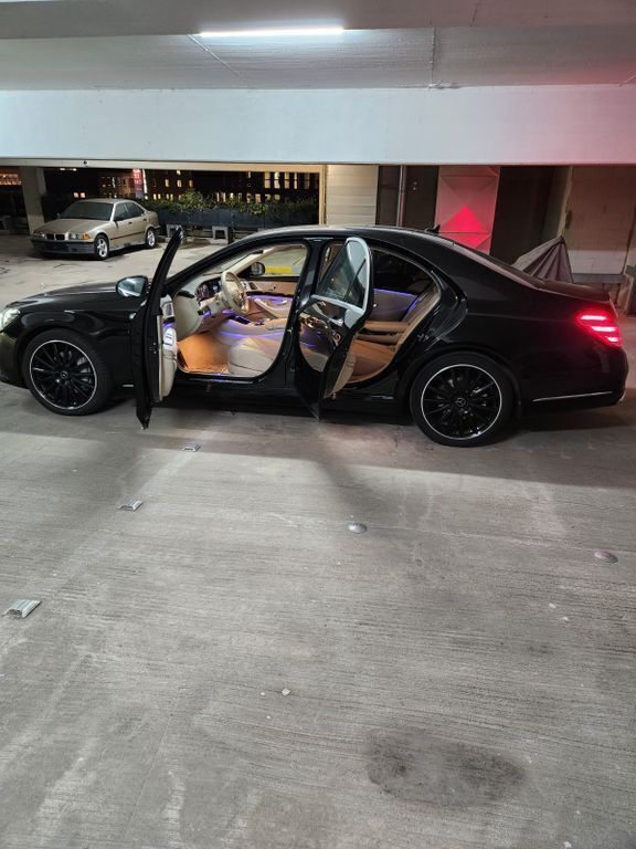 Schwarz Gebraucht 2018 Mercedes S350 Limousine | 49.800 € (Superpreis) - Bild 1/4