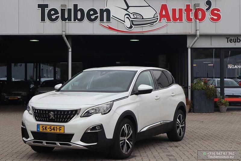 Weiß Gebraucht 2018 Peugeot 3008 Premium SUV | 9.985 € (Fairer Preis) - Bild 1/4