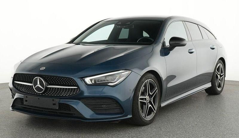 Blau Gebraucht 2020 Mercedes CLA180 Shooting Brake AMG line Kombi | 23.800 € (Fairer Preis) - Bild 1/4