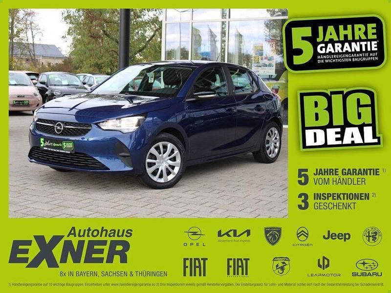 Blau Gebraucht 2021 Opel Corsa-e Edition Kleinwagen | 12.900 € (Superpreis) - Bild 1/4