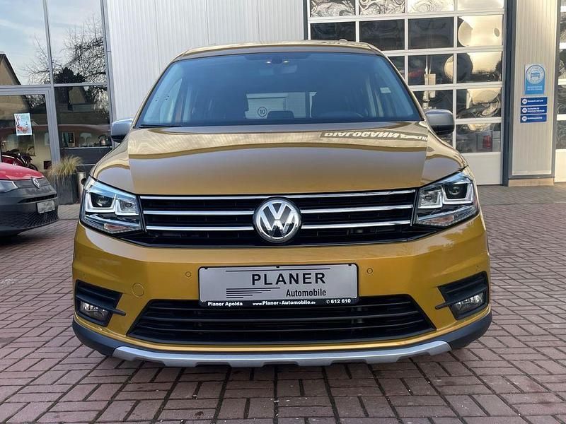 Gebraucht VW Caddy 131 PS (96 kW) 2020 Gelb Van / Kleinbus