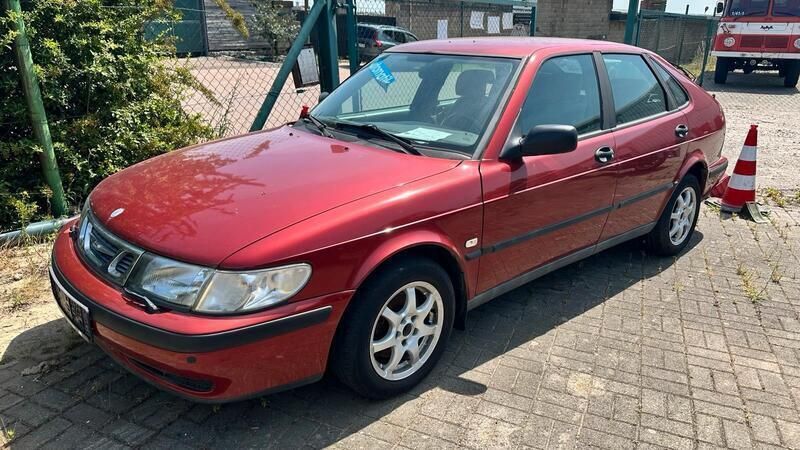 Rot Gebraucht 1999 Saab 9-3 Limousine | 950 € (Superpreis) - Bild 1/4