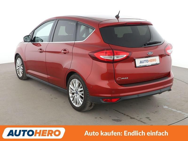 Gebraucht Ford C-MAX Titanium 150 PS (110 kW) 2017 Rot Van / Kleinbus