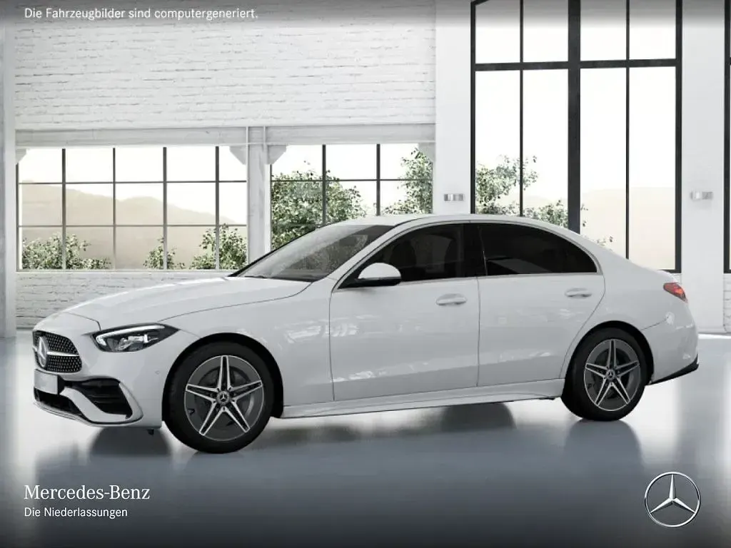 Gebraucht Mercedes C180 AMG 170 PS (125 kW) 2025 Weiß Limousine