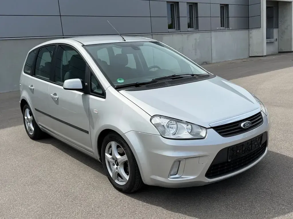 Gebraucht Ford C-MAX Style 101 PS (74 kW) 2008 Silber Van / Kleinbus