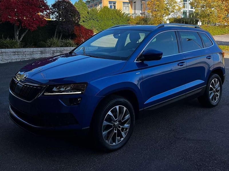 Blau Gebraucht 2021 Skoda Karoq Clever SUV | 26.900 € (Fairer Preis) - Bild 1/4