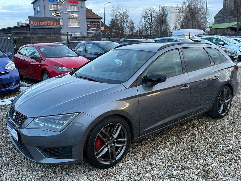 Gebraucht Seat Leon ST CUPRA 280 PS (205 kW) 2015 D grau/monsungrau/pirineos gre Kombi