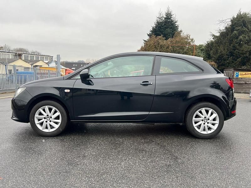 Gebraucht Seat Ibiza 60 PS (44 kW) 2012 Schwarz Kleinwagen