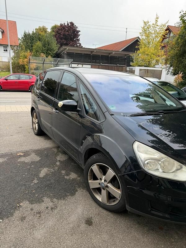 Schwarz Gebraucht 2008 Ford S-MAX S Van / Kleinbus | 2.100 € - Bild 1/4