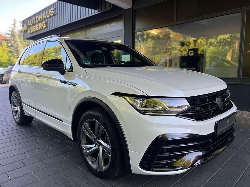 Weiß Gebraucht 2021 VW Tiguan R-line SUV | 33.900 € (Fairer Preis) - Bild 1/4