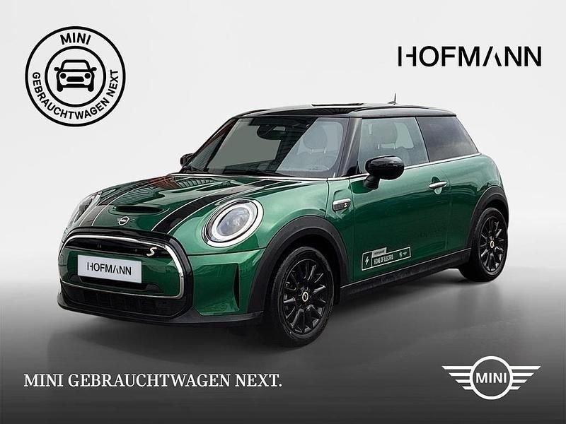 British racing green metallic Gebraucht 2023 Mini Cooper SE Classic Kleinwagen | 19.890 € (Fairer Preis) - Bild 1/3