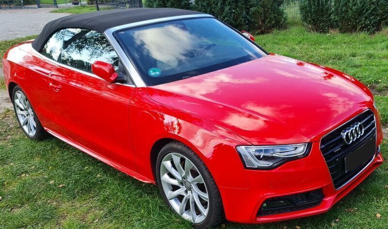 Rot Gebraucht 2013 Audi A5 Cabriolet Design Cabrio | 11.999 € (Superpreis) - Bild 1/4