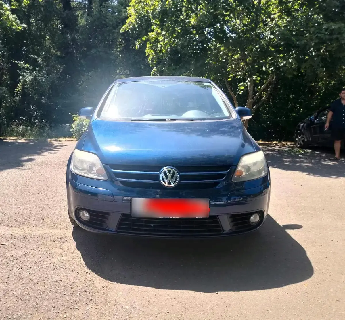 Gebraucht VW Golf Plus Cross 116 PS (85 kW) 2006 Blau Van / Kleinbus