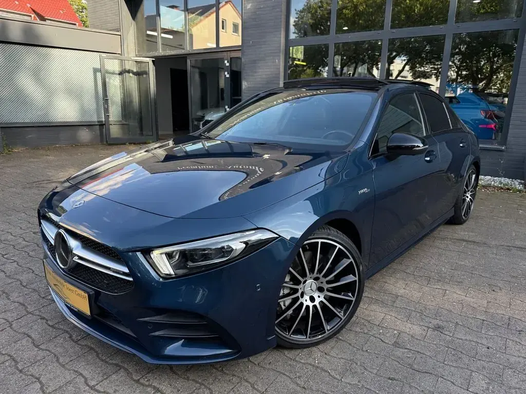 Gebraucht Mercedes A35 AMG AMG 306 PS (225 kW) 2020 Blau Limousine